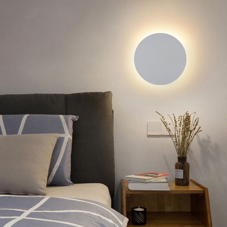 Eclipse Round Metal LED Wall Light - product detail 5