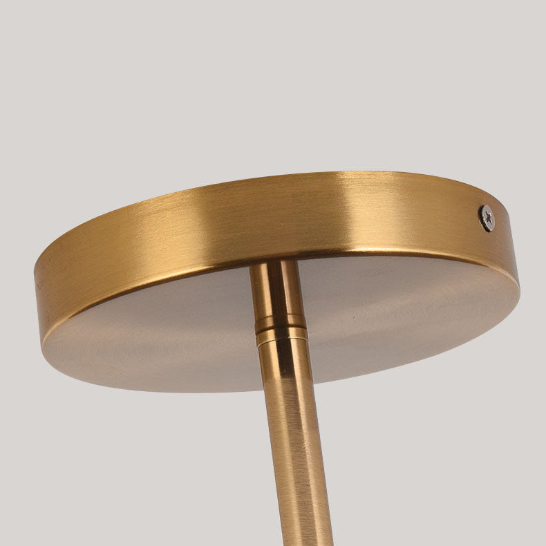 Japanese Round Wooden LED Ceiling Lamp – product view