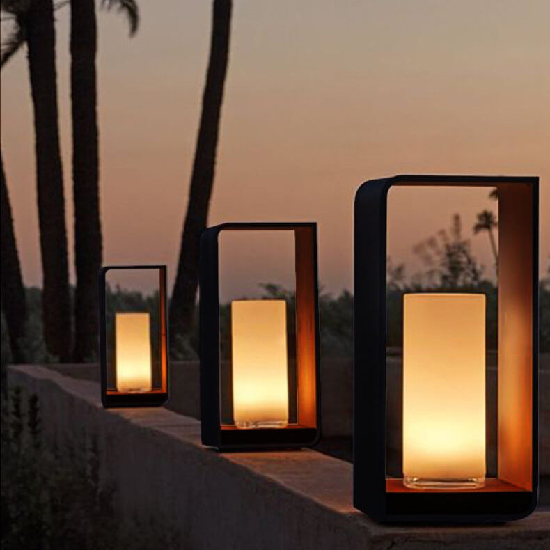 Portal Solar Outdoor Floor Lantern - product detail 7