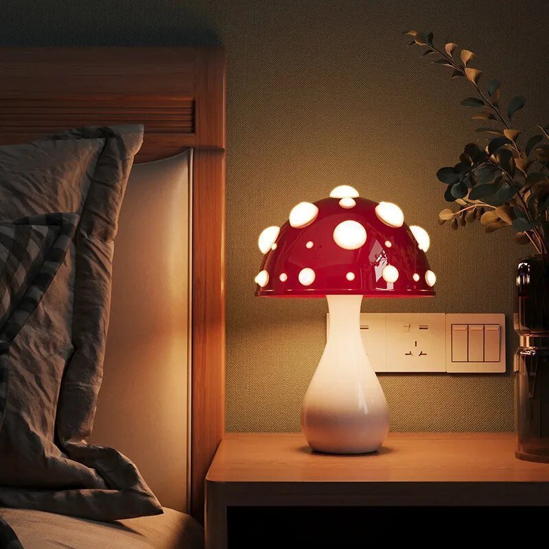 Dimmable Mushroom-Shaped LED Lamp – product view