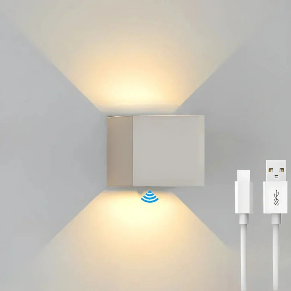 Up-And-Down Wall Sconce – White