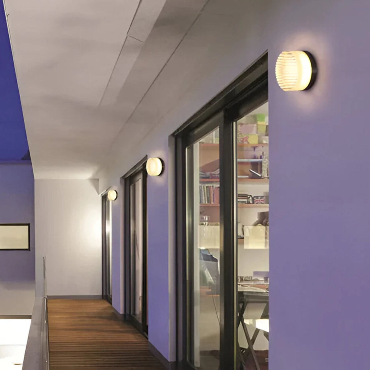 Round LED Stair Wall Sconce – product view
