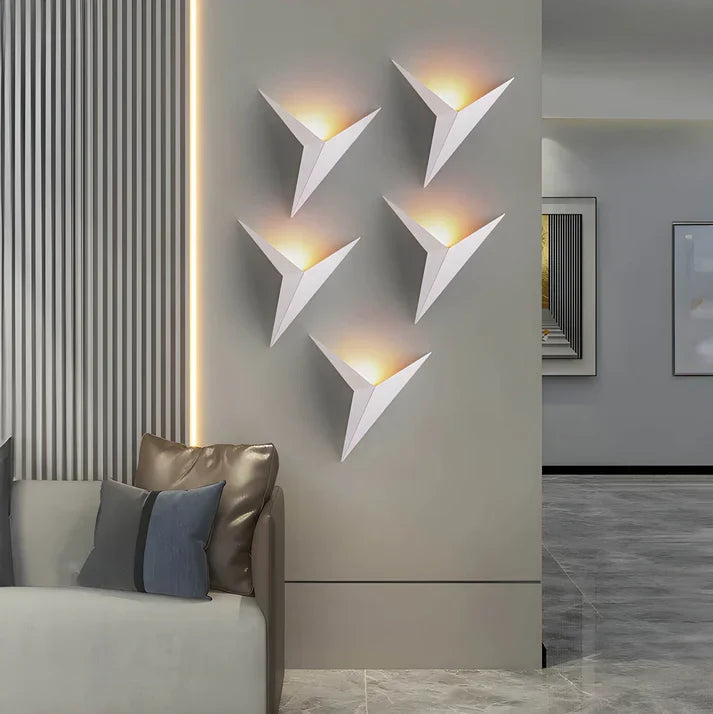 Swift Sculptural Bird LED Wall Light - product detail 3