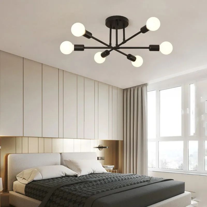 Bauhaus Ceiling Light – Black