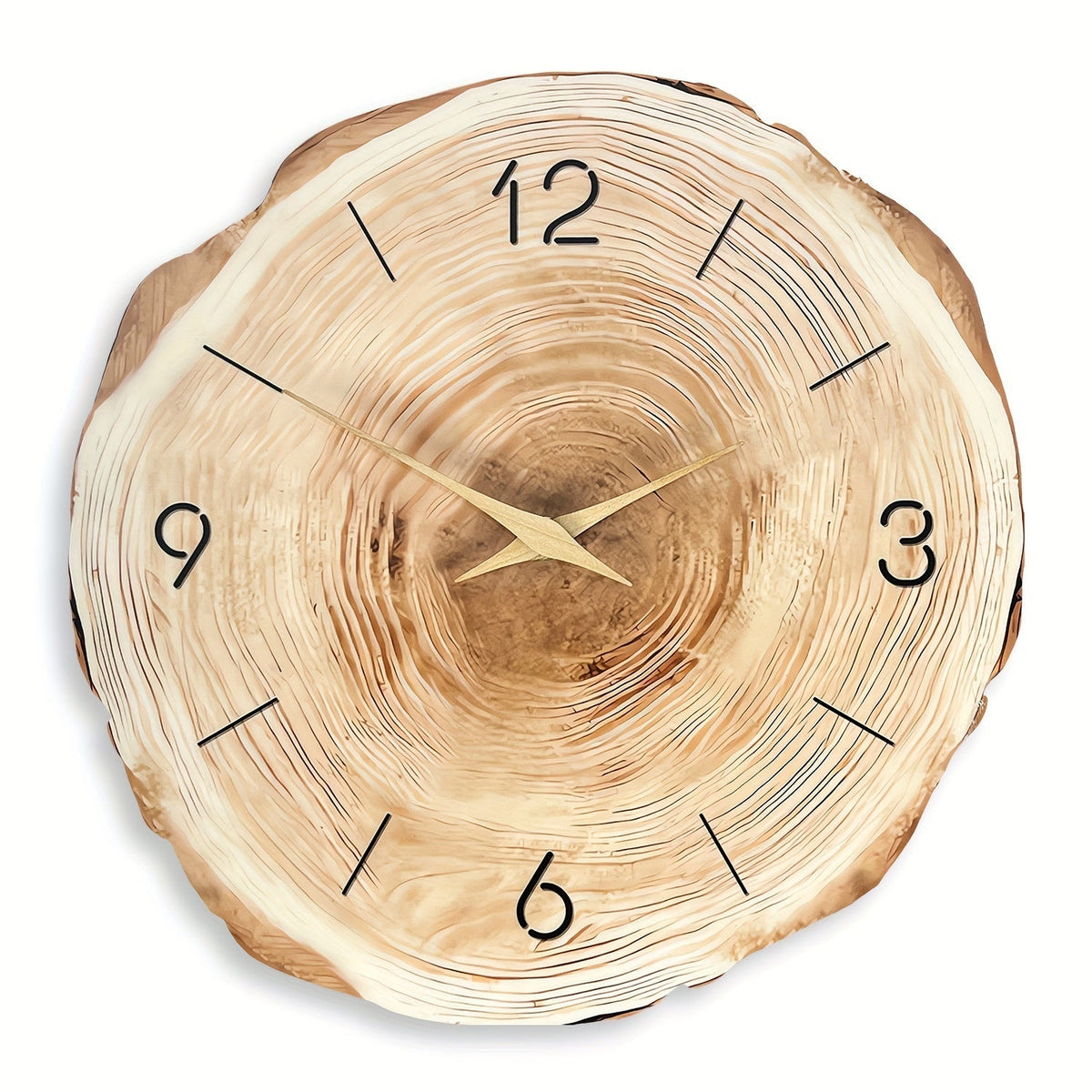 Arden Textured Quiet Wall Clock - product detail 4