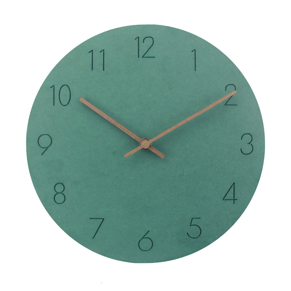 Nordhaven Quiet Round Wall Clock - product detail 4