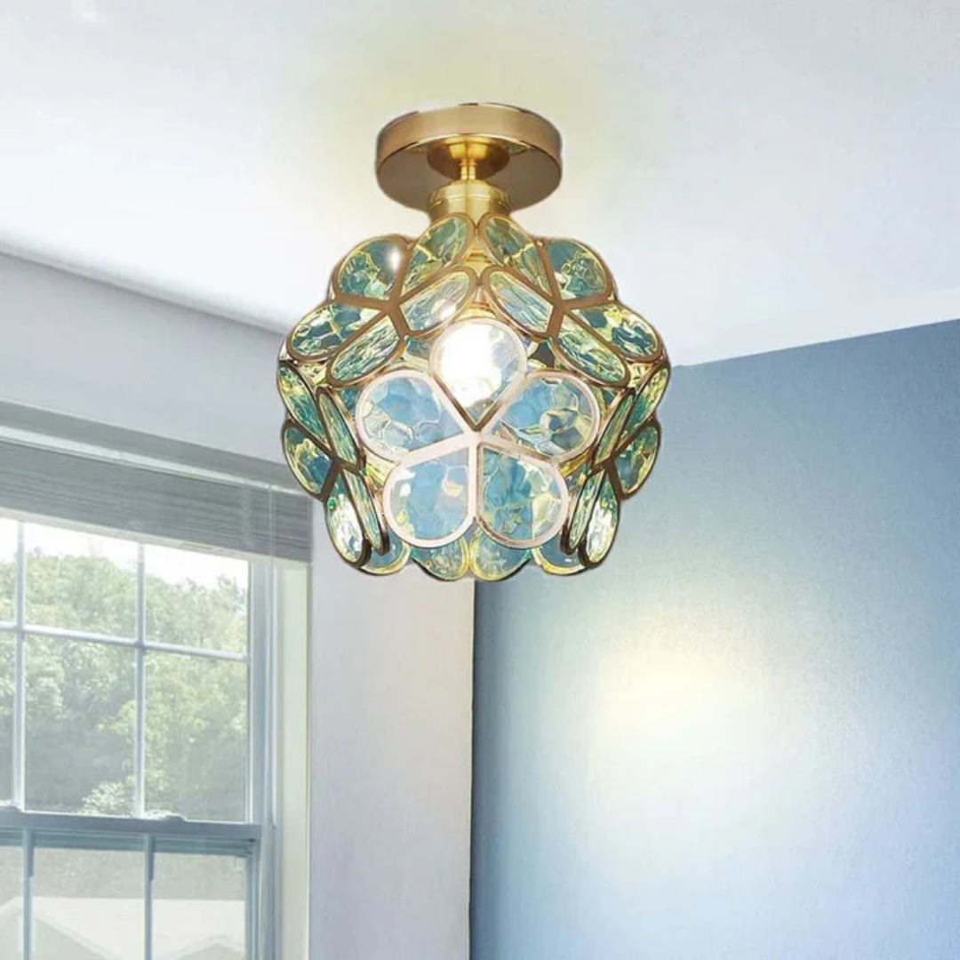 Petal Glass Ceiling Light – product view