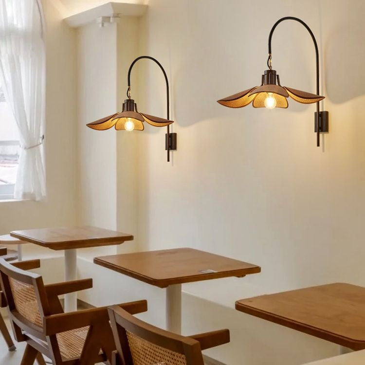 Amelie Flower Shade Wall Light - product detail 4