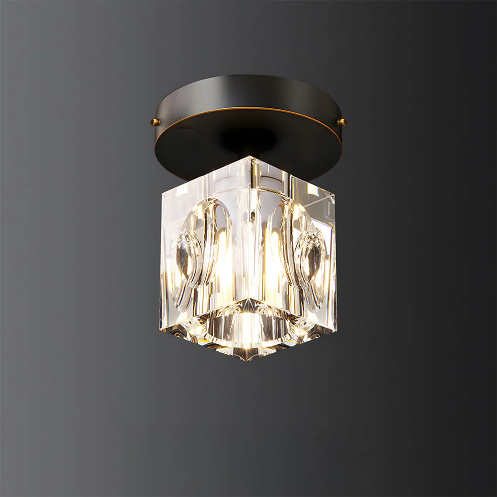 Geometric Crystal Ceiling Lamp – product view