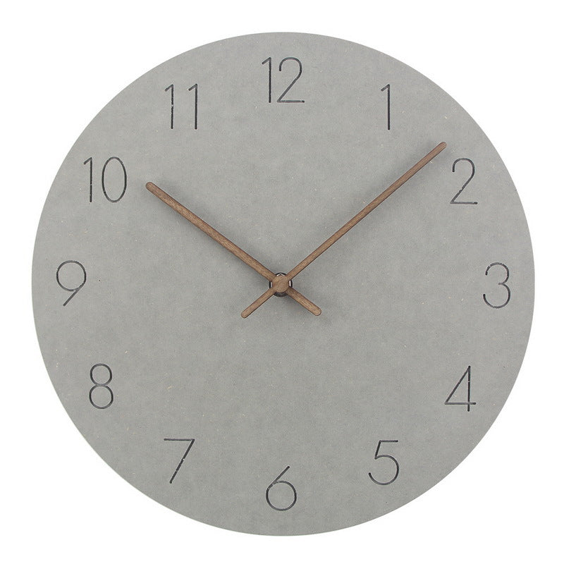 Nordhaven Quiet Round Wall Clock - product detail 6