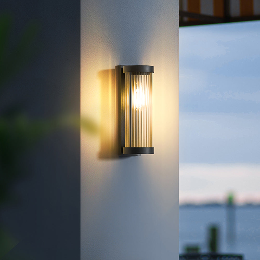Solar Up and Down Outdoor Wall Light – product view