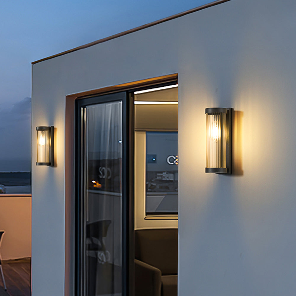 Solar Up and Down Outdoor Wall Light – product view