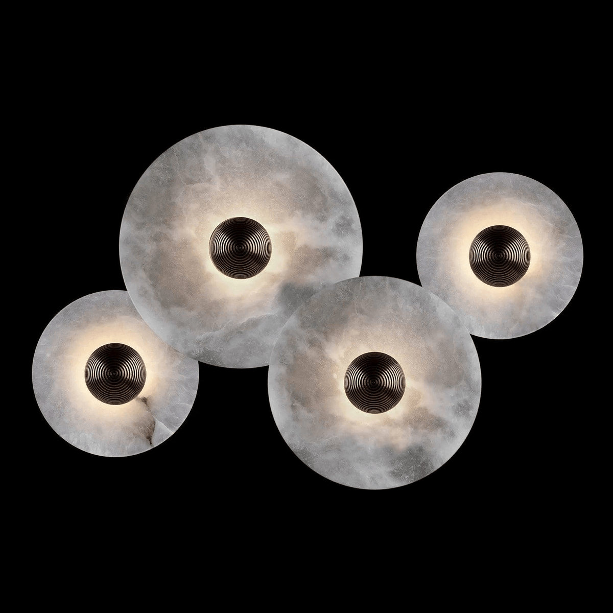 Alabaster Halo LED Wall Light - product detail 10