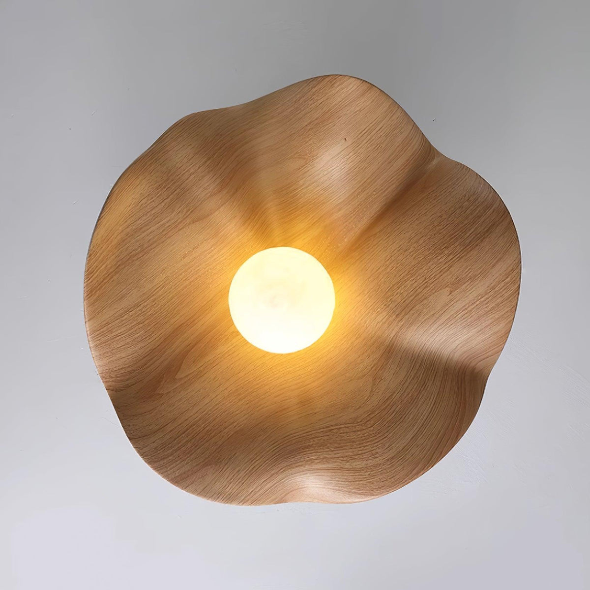 Organic Flush-Mount Ceiling Light – product view
