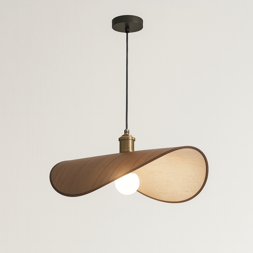 Wabi Sabi Flower Pendant Lamp – Brown