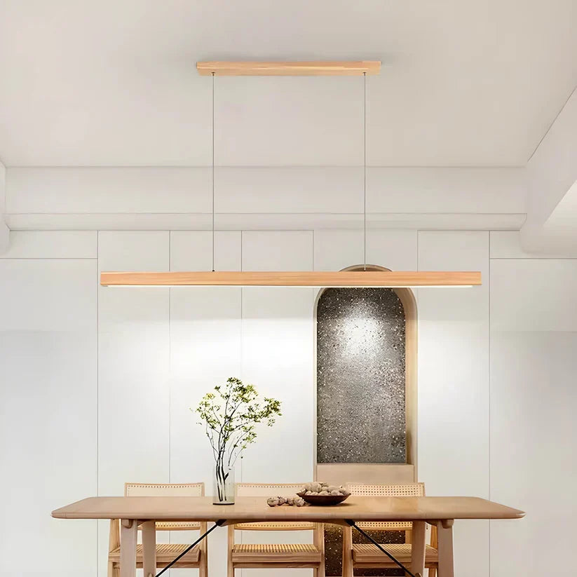 Grove Timber Linear LED Pendant - product detail 5