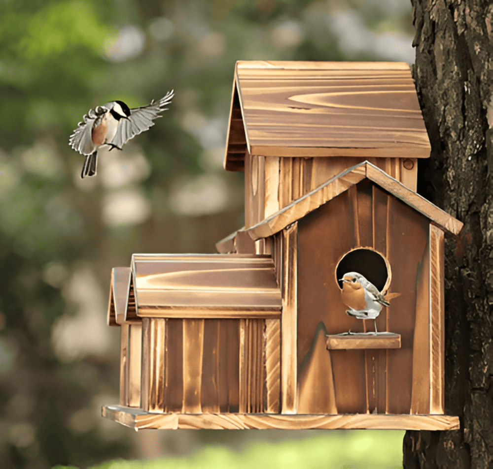 Woodhaven Multi-Compartment Birdhouse - product detail 2