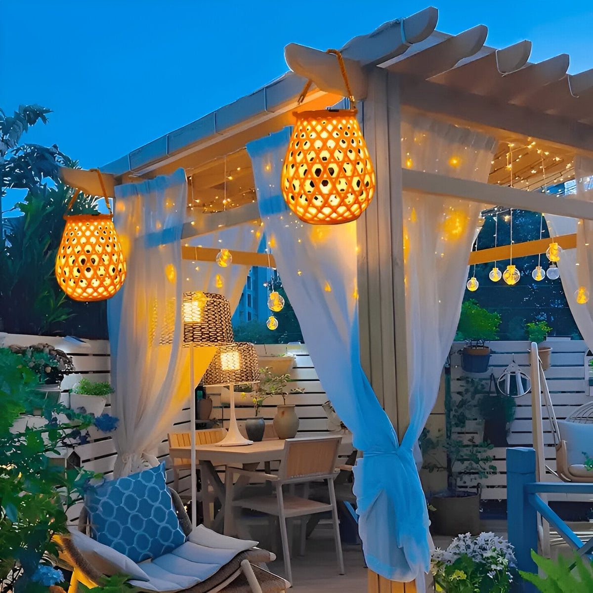 Solar LED Garden Lantern – product view