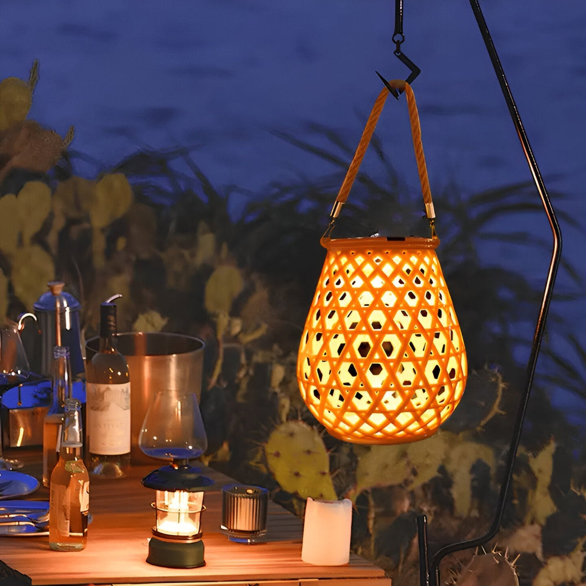 Solar LED Garden Lantern – product view
