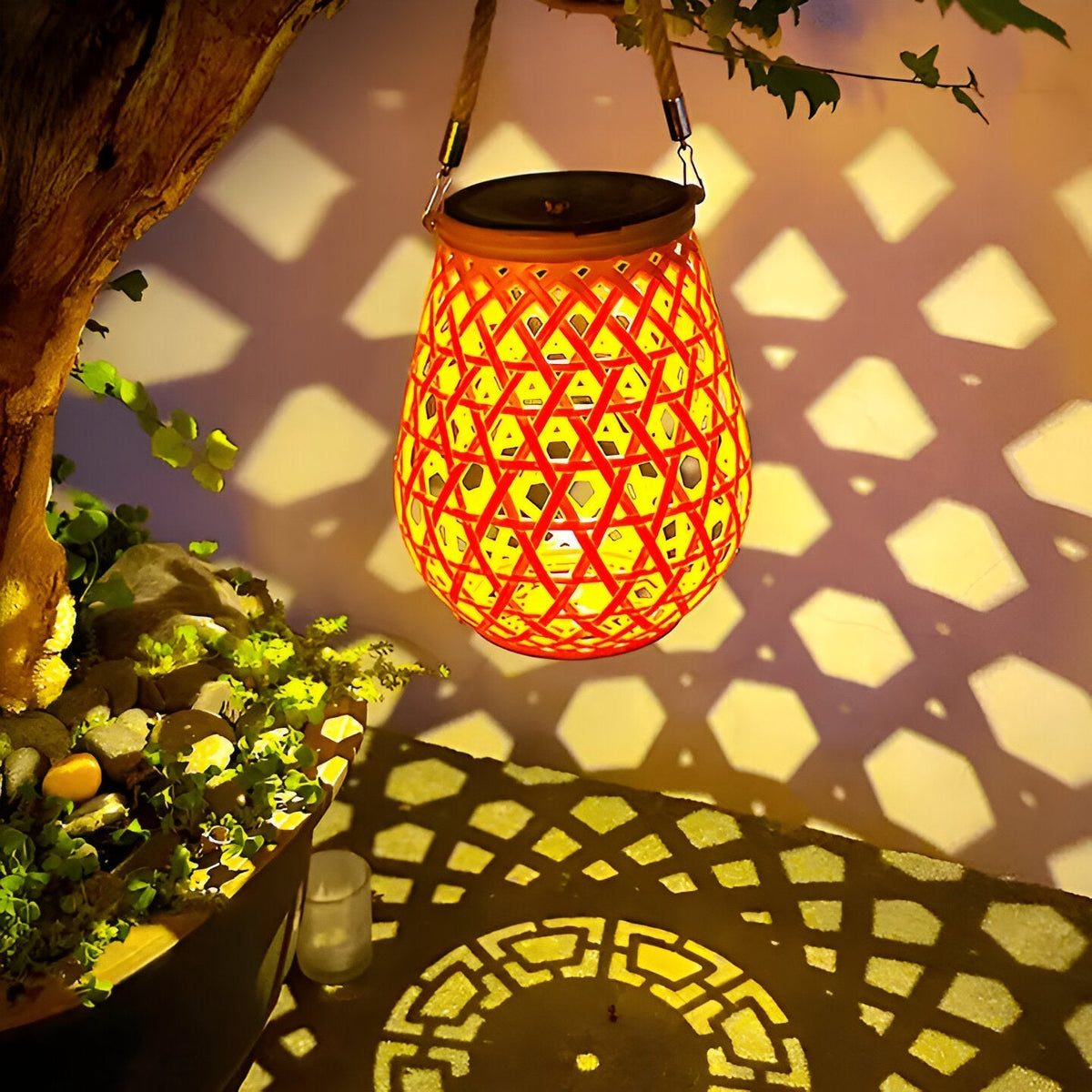 Solar LED Garden Lantern – product view