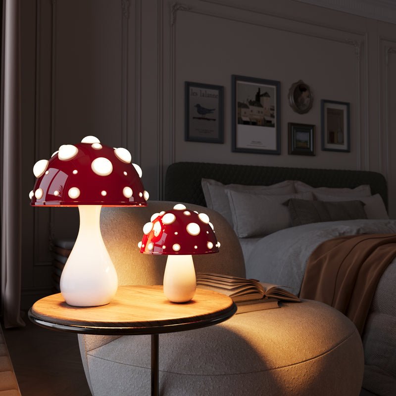 Dimmable Mushroom-Shaped LED Lamp – Small