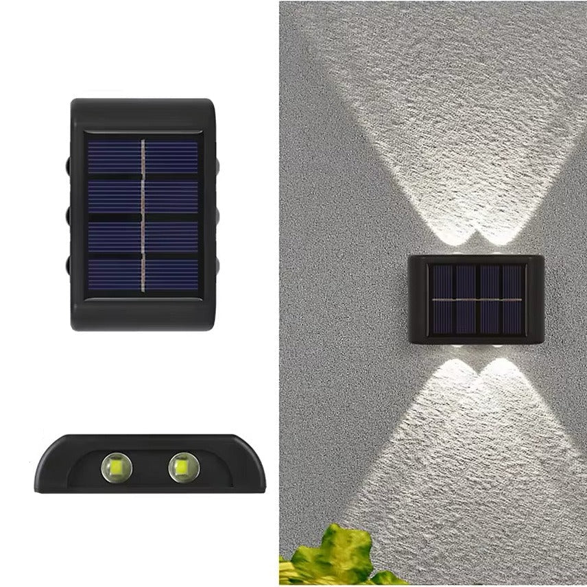 Dusk Solar Up and Down Wall Light - product detail 3