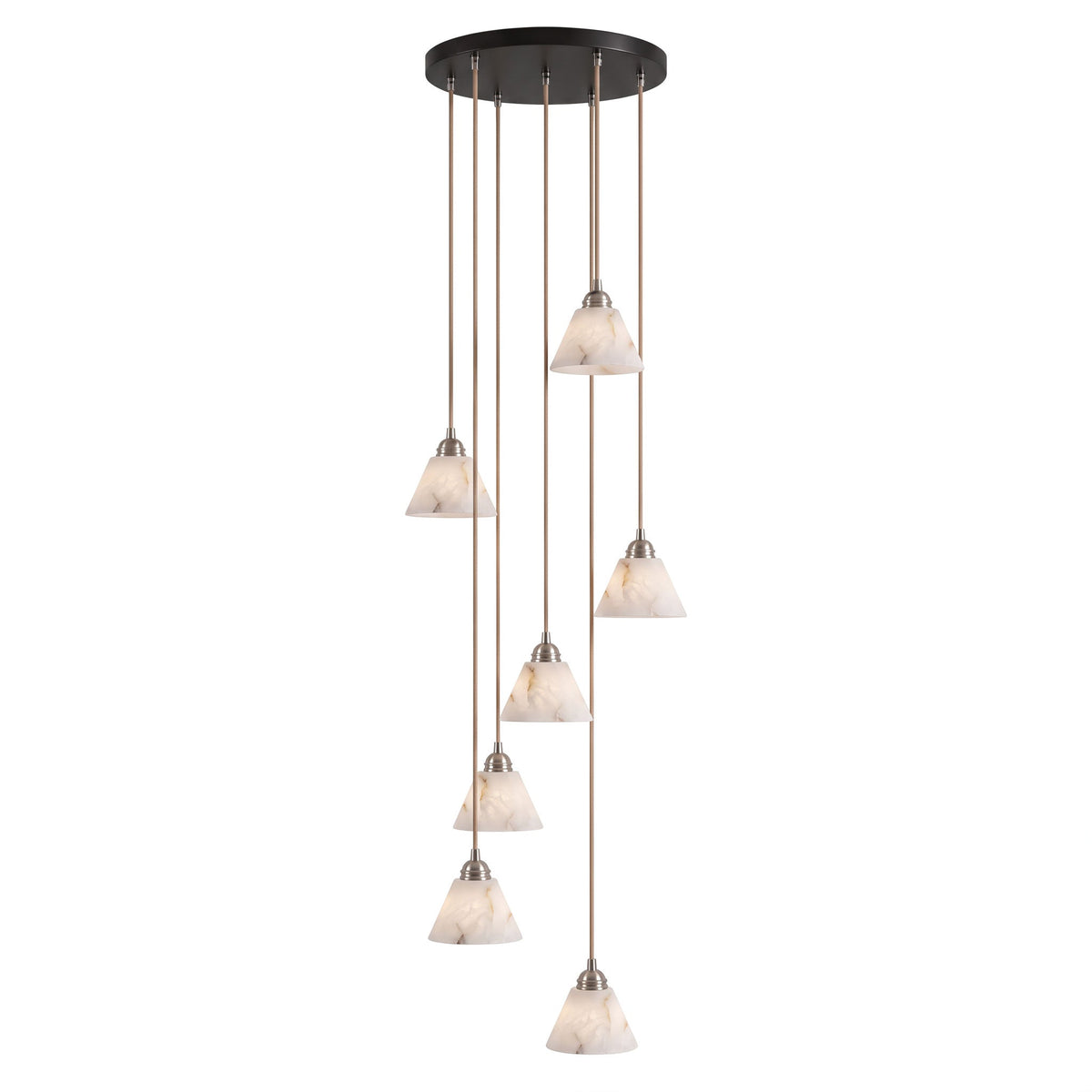 Mira Alabaster Cone Pendant Light - product detail 11
