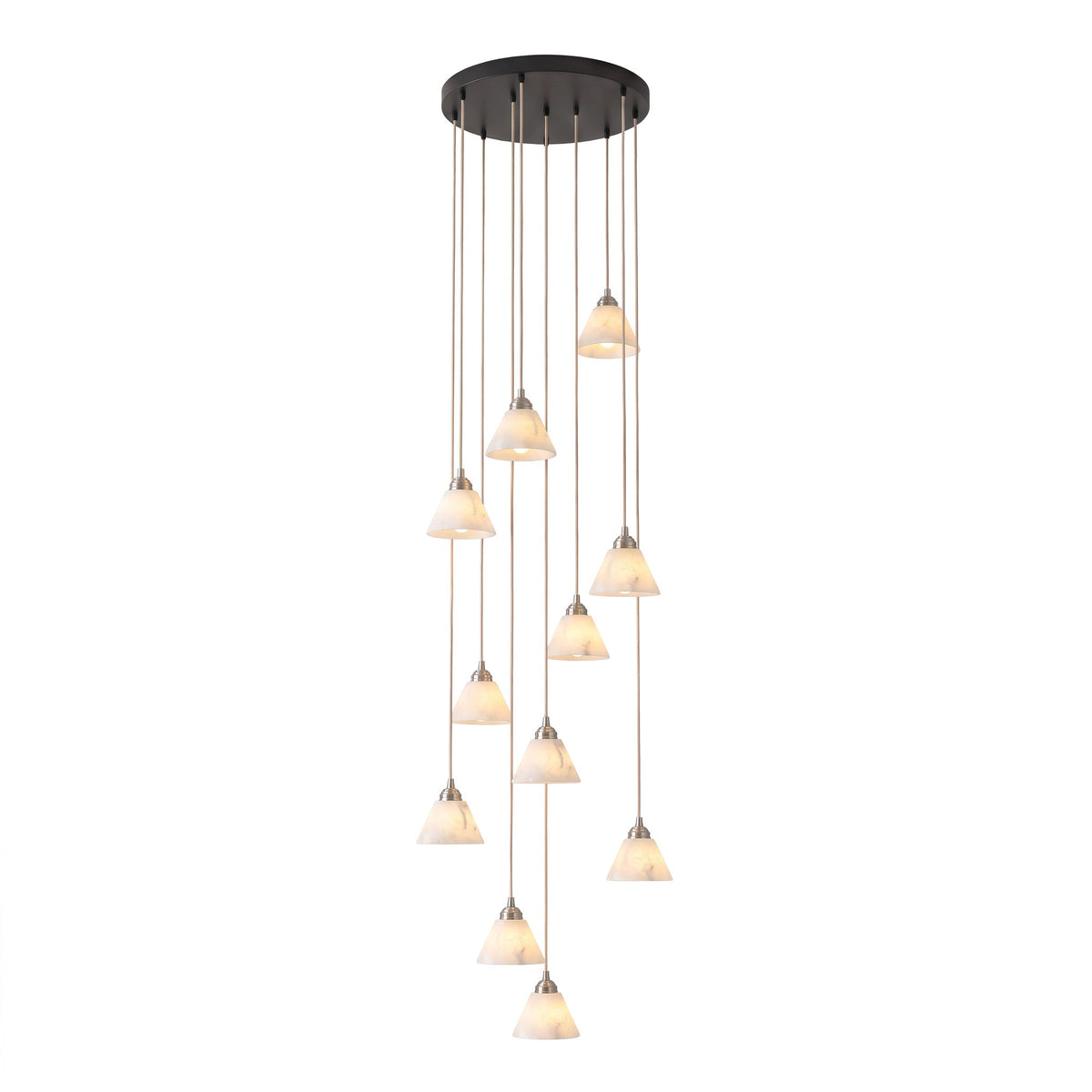 Mira Alabaster Cone Pendant Light - product detail 15