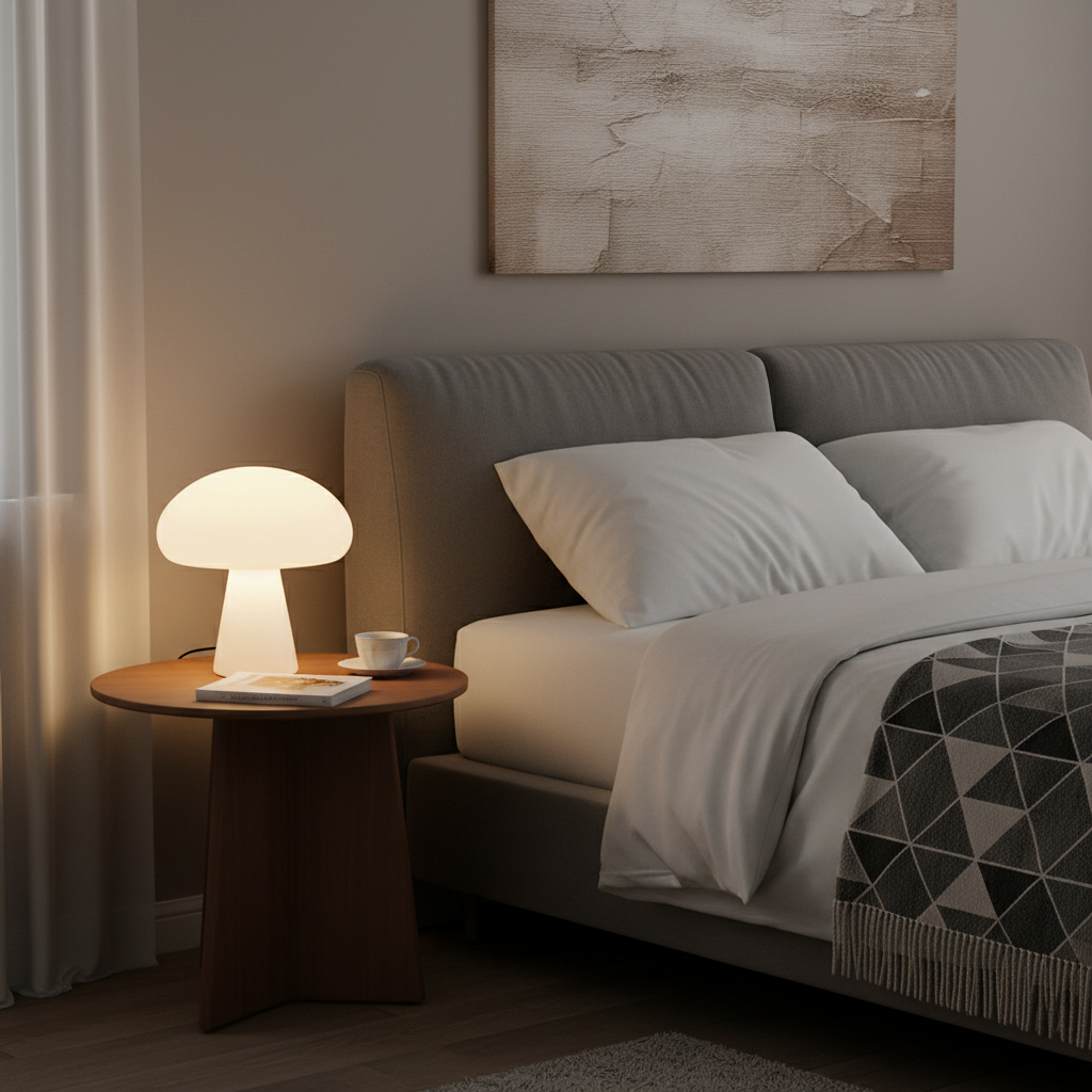 Marlow Mushroom LED Table Lamp - product detail 2