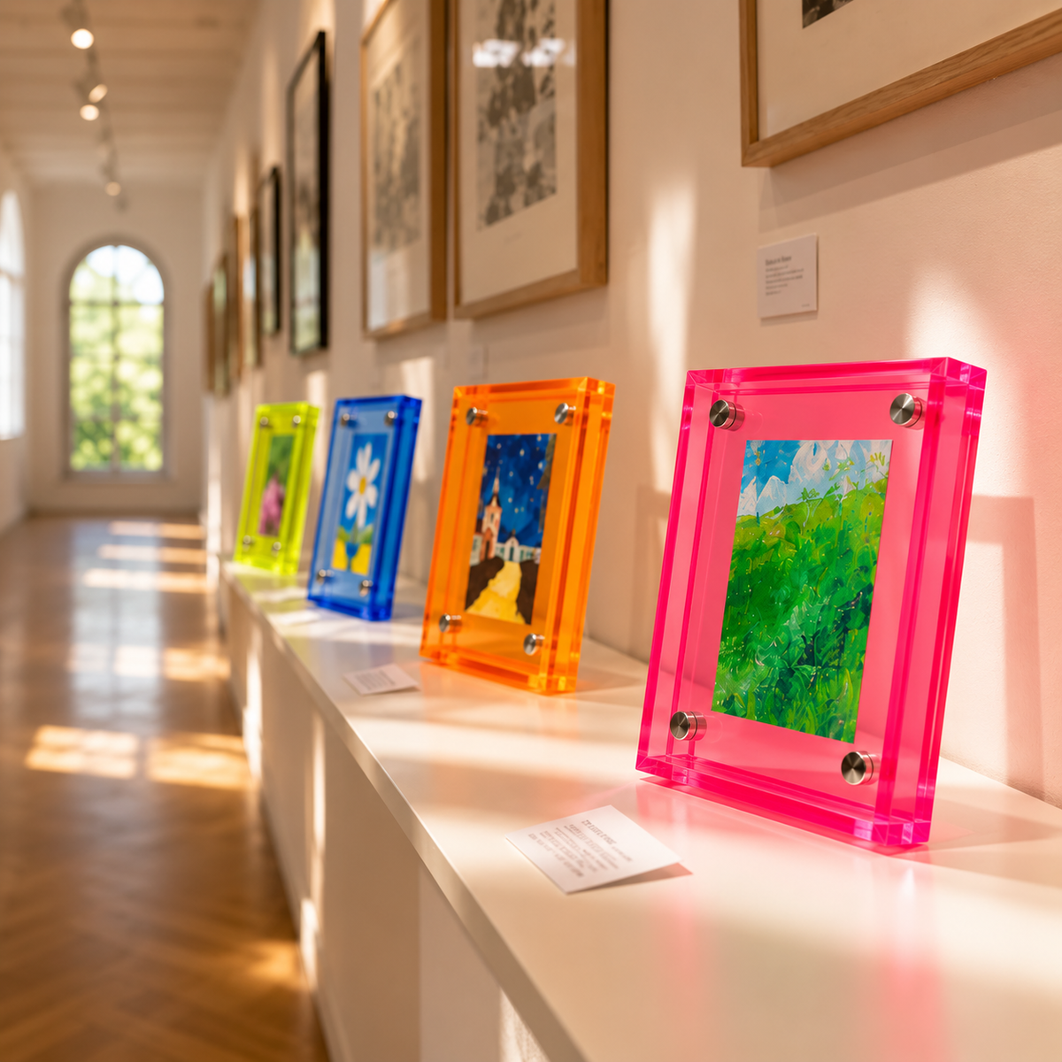 Lucida Colour Acrylic Photo Frame - product detail 3