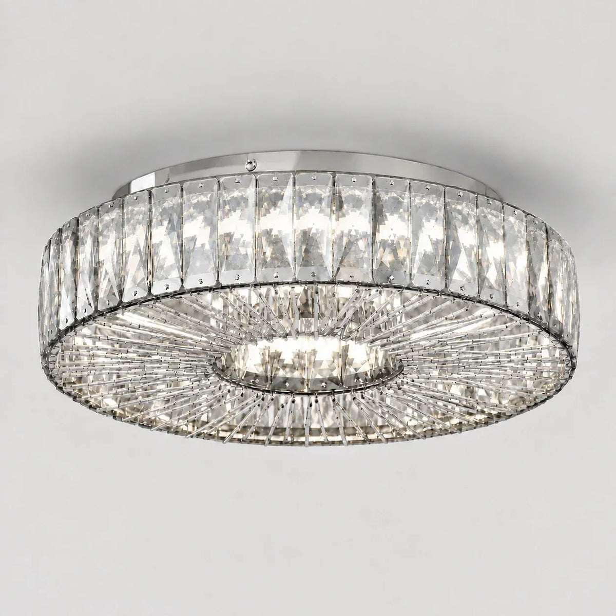 Lumiere Round Glass LED Ceiling Light - product detail 5