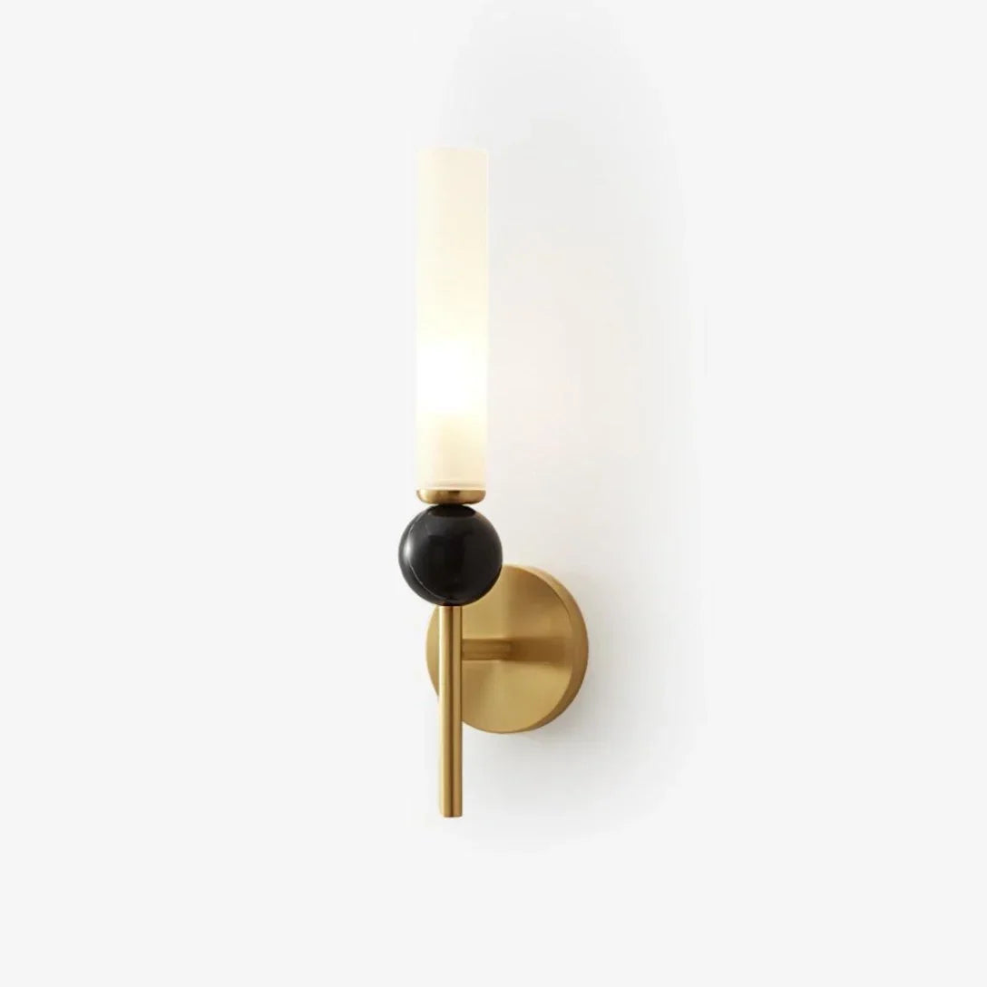 Vela Marble Detail Linear Wall Light - product detail 2