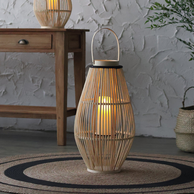 Banyan Bamboo Floor Lantern Lamp - product detail 2