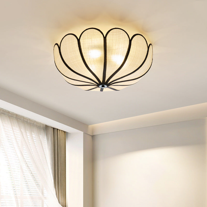 Avignon Petal Rattan Ceiling Light - product detail 3
