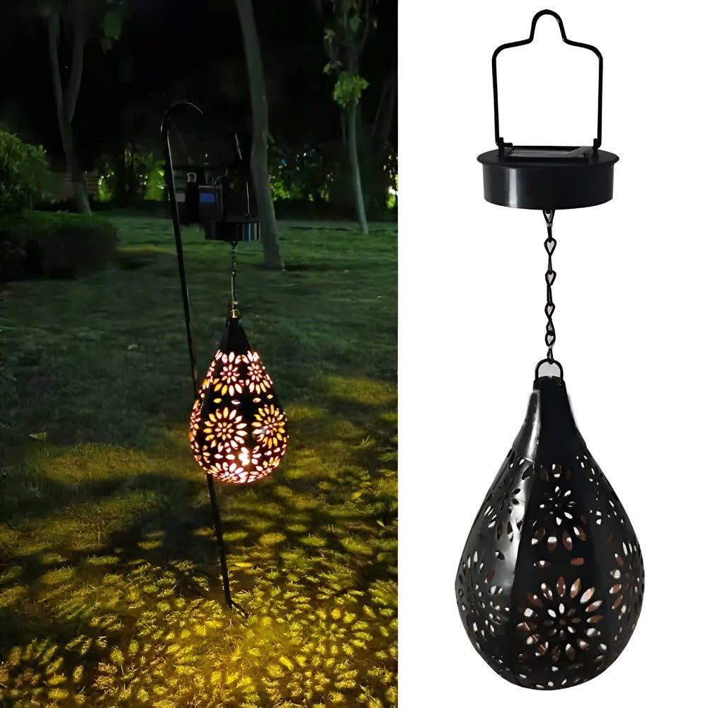 Solar Metal Garden Lantern – product view