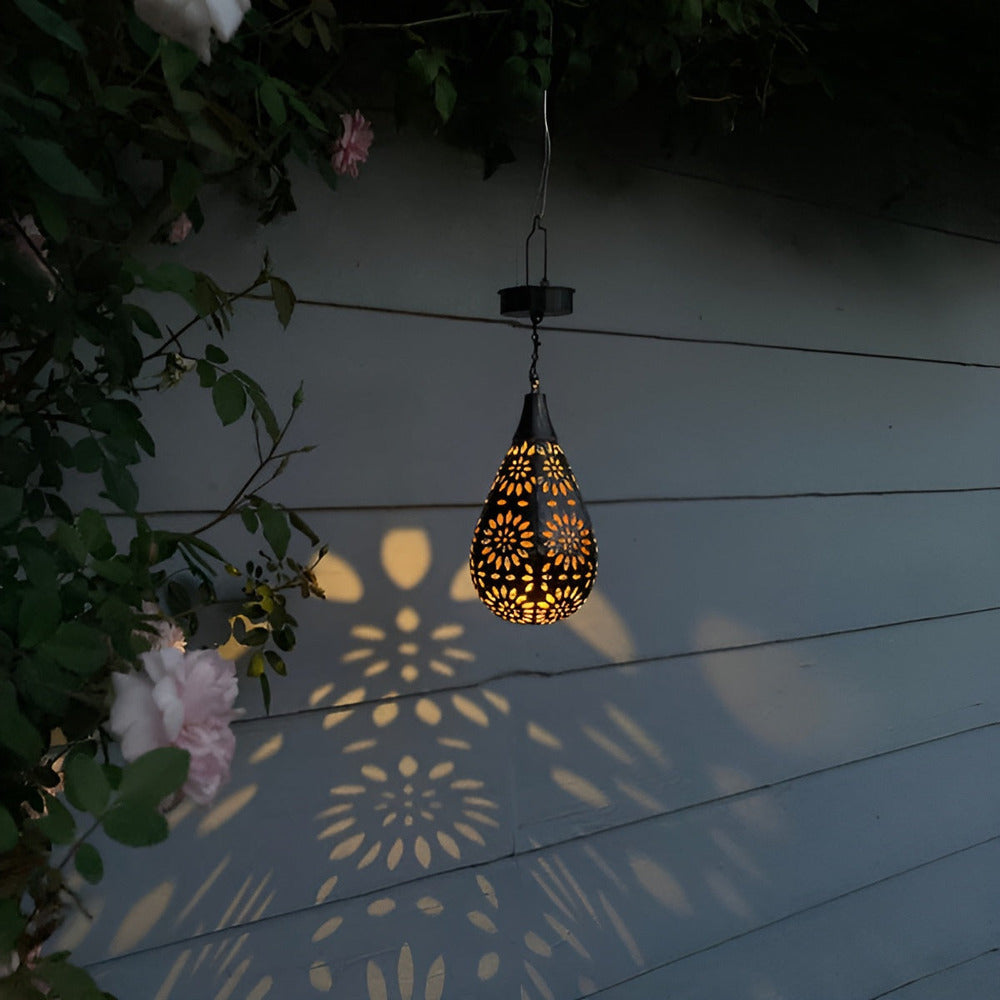 Solar Metal Garden Lantern – product view