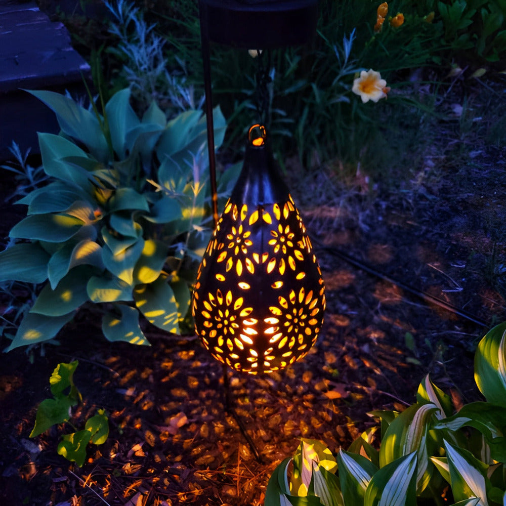 Solar Metal Garden Lantern – product view