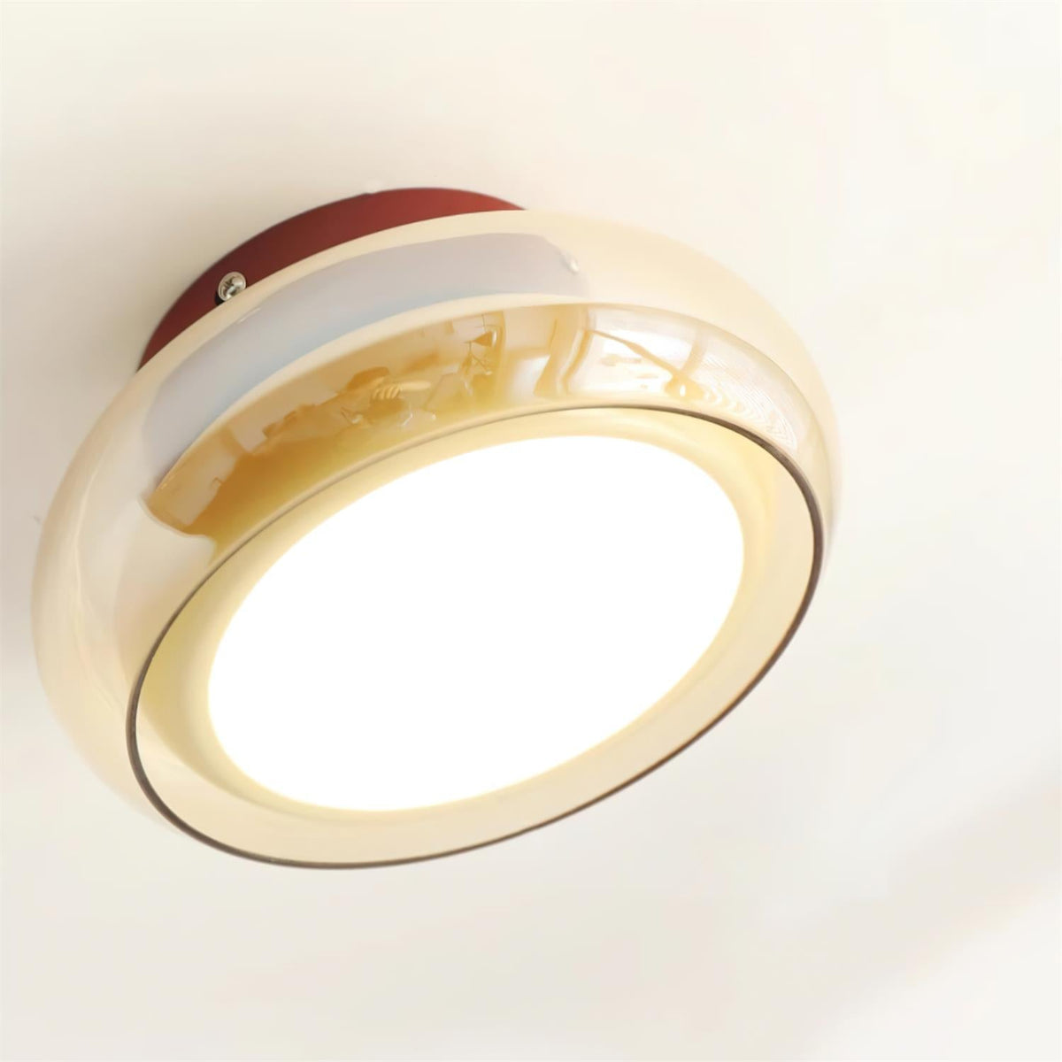Retro Glass Surface-Mounted Ceiling Lamp – product view