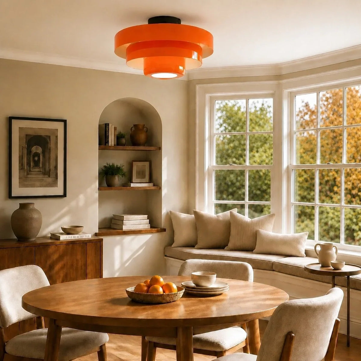 Bauhinia Layered Metal Ceiling Light - product detail 2