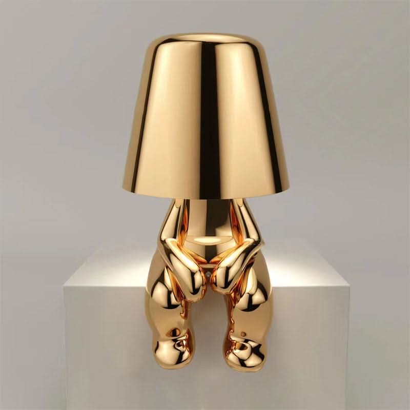 Dimmable LED Table Lamp – Gold