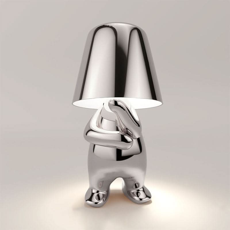 Dimmable LED Table Lamp – Silver