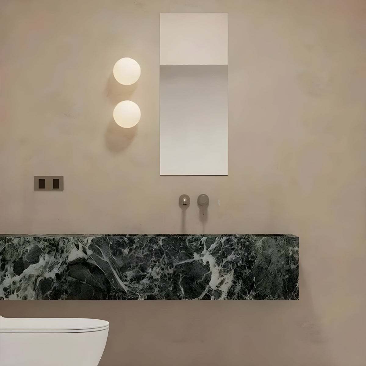 Frosted Glass Wall Lamp – product view