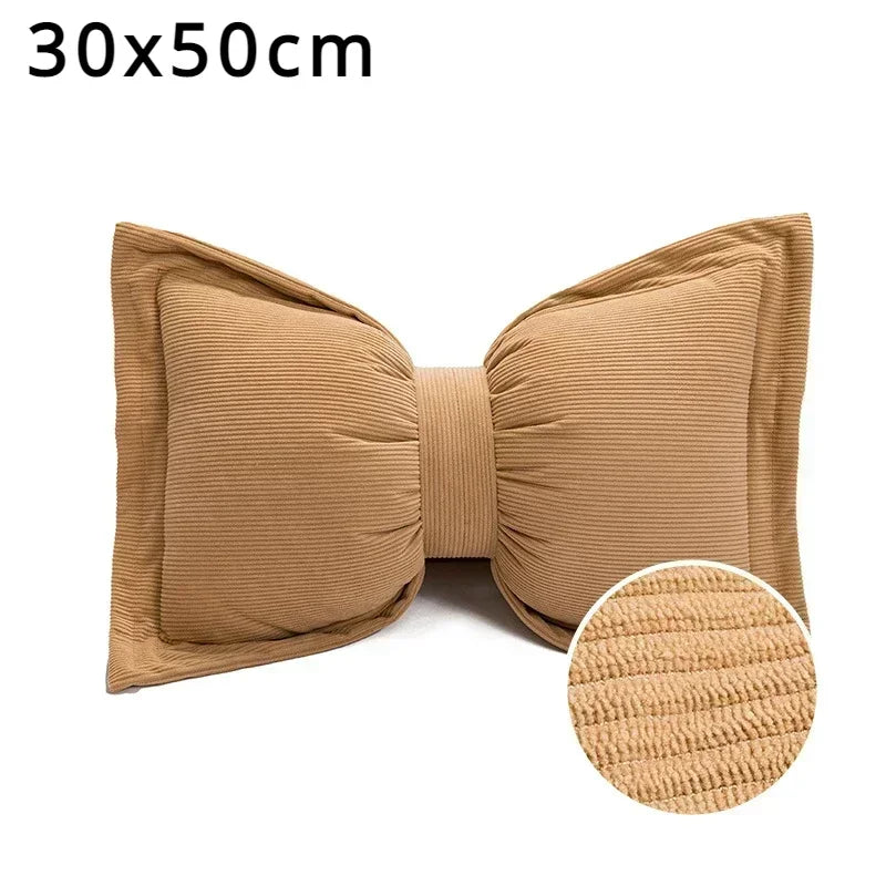Bow Cushion with Pom-Poms – Product view 3