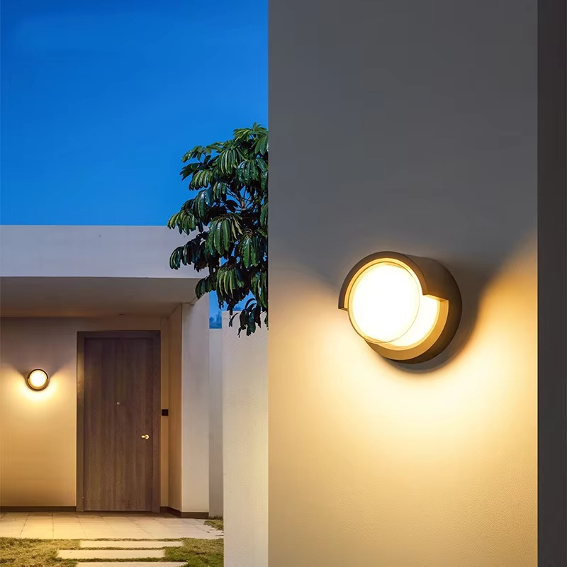 Outdoor LED Wall Lamp with Motion Sensor – product view