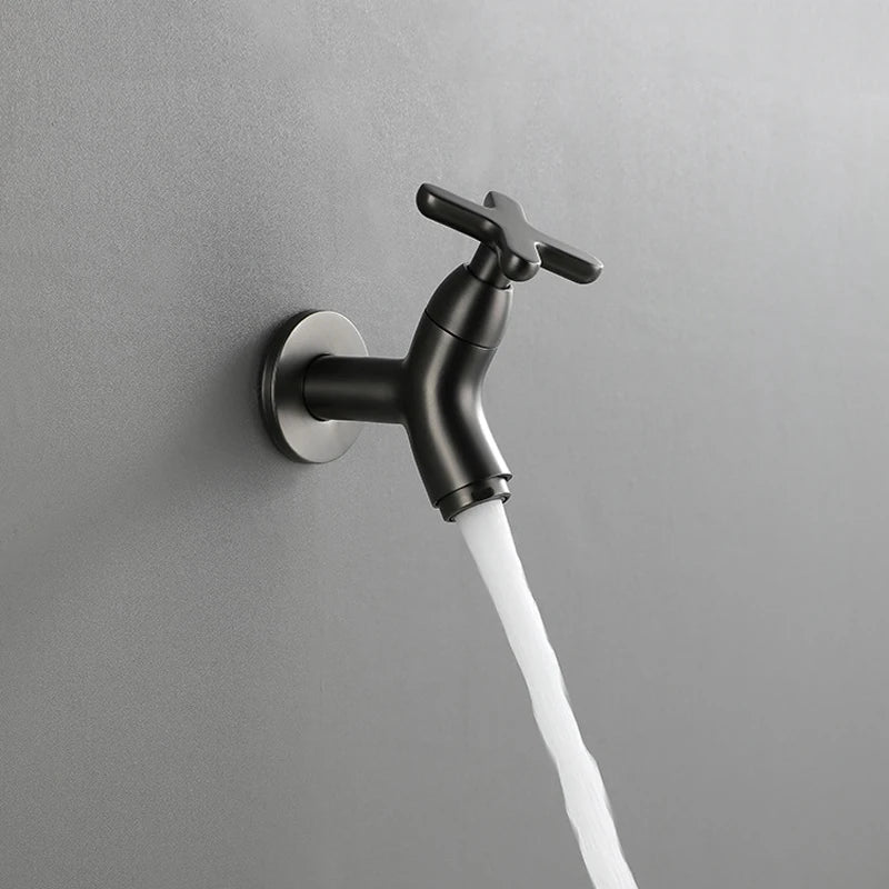 Brass Cold-Water Wall Tap – Main product image