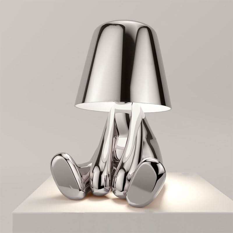 Dimmable LED Table Lamp – Silver
