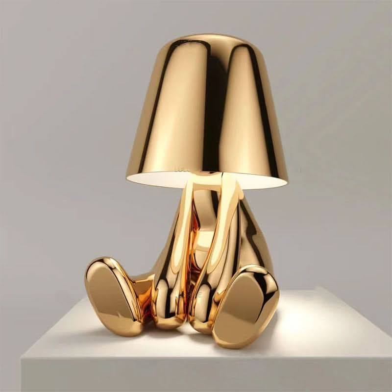 Dimmable LED Table Lamp – Gold