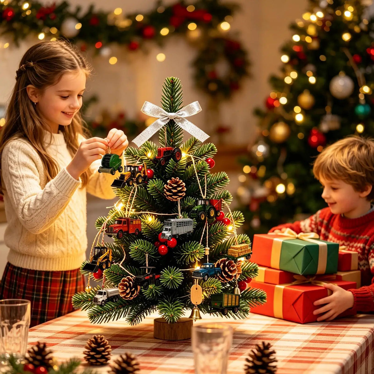 Tractor Advent Calendar 2026 with 24 Acrylic Ornaments – image 3