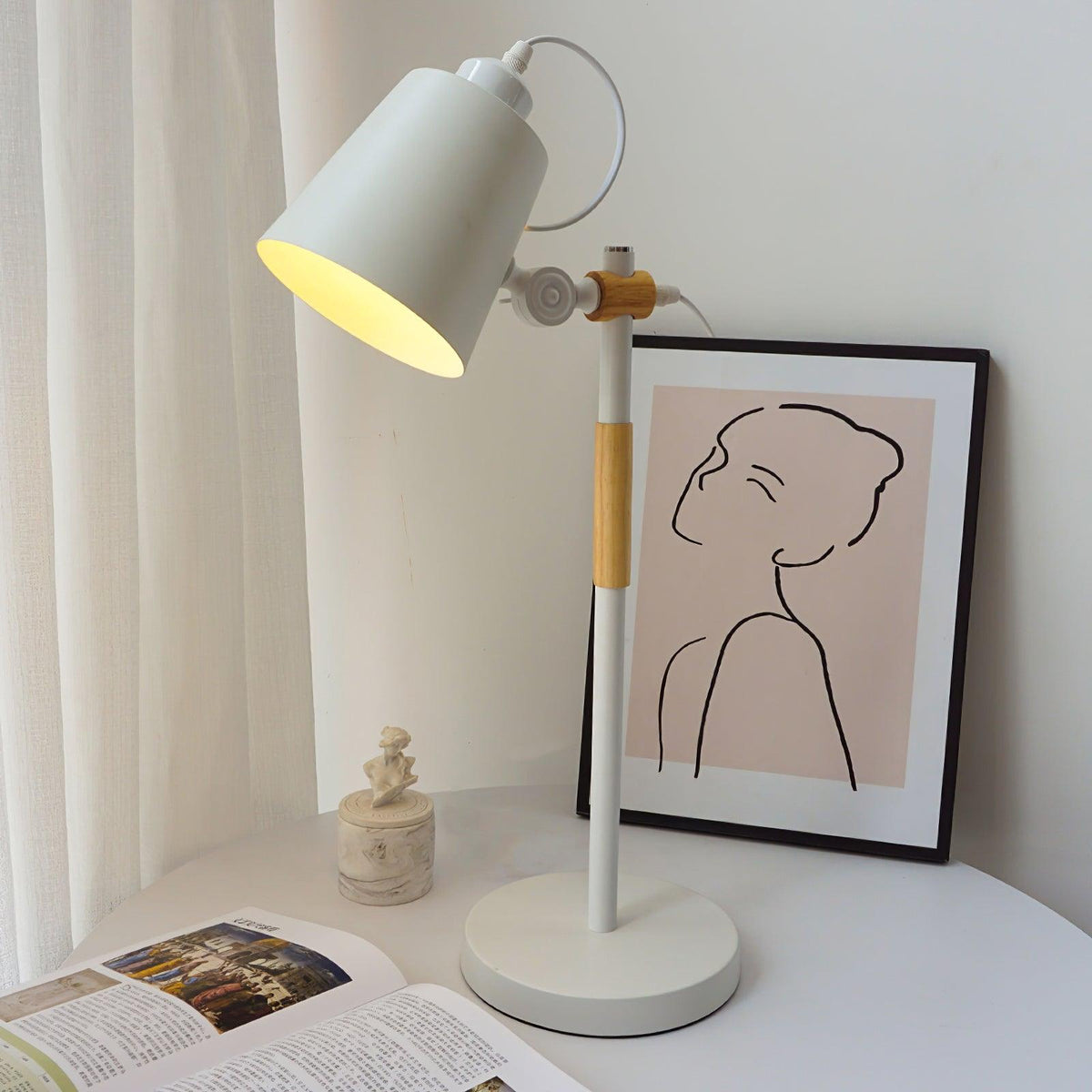Clifton Adjustable Desk Reading Lamp - product detail 2