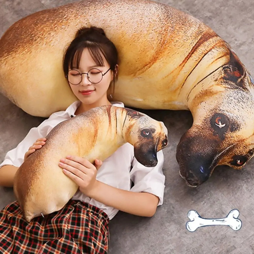 3D Dog Head Cushion – Product view 6